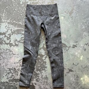 Gymshark Gray High Waist Leggings Performance Fit